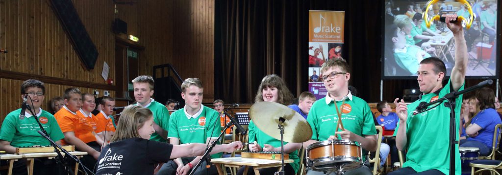 Working in Special and Mainstream Schools across Scotland delivering a range of projects supporting pupils to learn to play musical instruments, participate in creative music making and perform.
